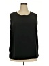 Notations 100% Polyester Black Sleeveless Blouse Size 2X - photo 1