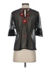 Maeve Black 3/4 Sleeve Blouse Size S - photo 2