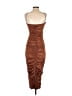 Unbranded Brown Cocktail Dress Size M - photo 2