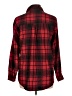 Olive and Oak Plaid Red Long Sleeve Button-Down Shirt Size L - photo 2
