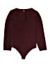Express Burgundy Bodysuit Size XL - photo 1