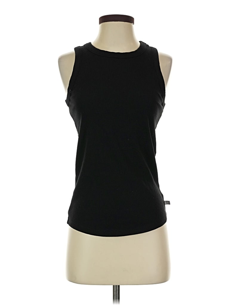 Pre-owned T By Talbots Sleeveless T-shirt In Black