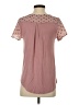 Tempted Stars Pink Short Sleeve Top Size S - photo 2