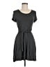 Rolla Coster Solid Gray Casual Dress Size M - photo 1