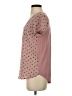Tempted Stars Pink Short Sleeve Top Size S - photo 5