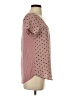 Tempted Stars Pink Short Sleeve Top Size S - photo 4