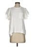 Seen Worn Kept 100% Cotton White Short Sleeve Top Size S - photo 1