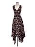 A.L.C. 100% Silk Floral Black Cocktail Dress Size 0 - photo 1