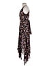 A.L.C. 100% Silk Floral Black Cocktail Dress Size 0 - photo 5