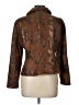 Ruby Rd. 100% Polyester Animal Print Brown Jacket Size 12 - photo 2