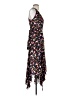 A.L.C. 100% Silk Floral Black Cocktail Dress Size 0 - photo 4