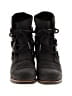 Sorel Black Ankle Boots Size 9 1/2 - photo 2