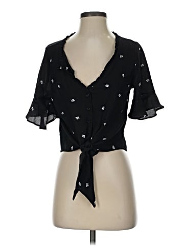 E&M Collection Short Sleeve Blouse (view 1)