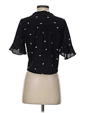 E&M Collection Short Sleeve Blouse (view 2)