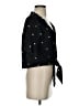 E&M Collection Black Short Sleeve Blouse Size S - photo 4