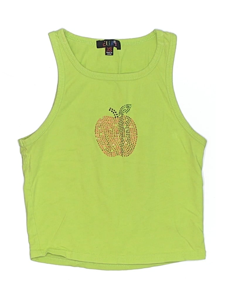 Pre-owned Delia's Kids' Sleeveless T-shirt In Green