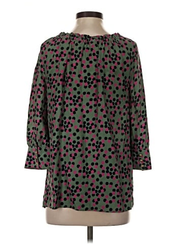 Juicy Couture 3/4 Sleeve Silk Top (view 2)