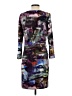 Escada Graphic Purple Cocktail Dress Size EU 36 / US 6 - photo 2