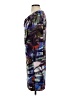Escada Graphic Purple Cocktail Dress Size EU 36 / US 6 - photo 5