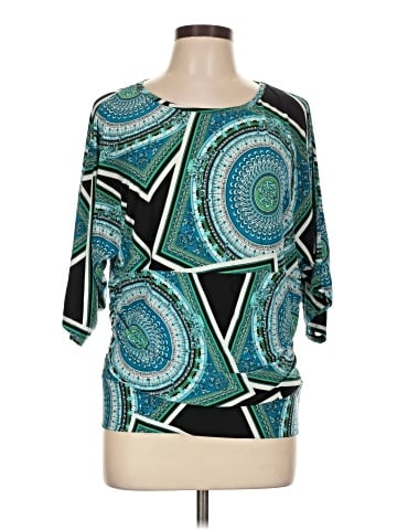 Peter Nygard 3/4 Sleeve Top (view 1)
