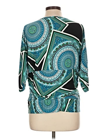 Peter Nygard 3/4 Sleeve Top (view 2)