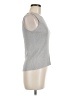 Casual Corner Silver Sleeveless Top Size M - photo 4