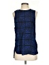 Lucky Brand 100% Rayon Blue Sleeveless Blouse Size S - photo 1