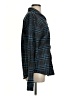 True Craft 100% Cotton Plaid Teal Long Sleeve Button-Down Shirt Size S - photo 4