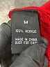 AB Studio 100% Acrylic Red Pullover Sweater Size M - photo 8