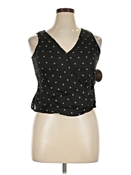 Valerie Stevens Sleeveless Silk Top
