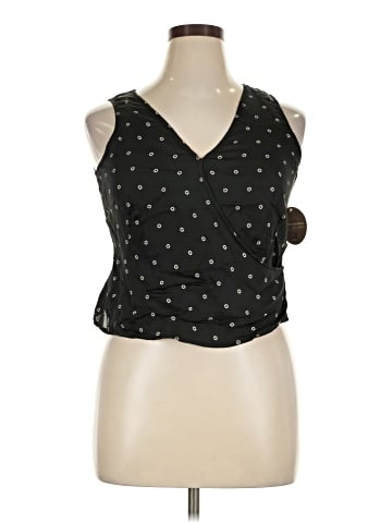 Valerie Stevens Sleeveless Silk Top (view 1)