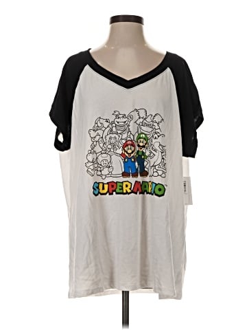 Super Mario 3/4 Sleeve T-Shirt (view 1)