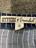 Gypsies & Moondust Stripes Blue Jumpsuit Size L - photo 4