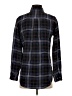 Equipment 100% Silk Plaid Black Long Sleeve Silk Top Size XS - photo 2