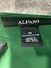 Alfani 100% Polyester Green 3/4 Sleeve Blouse Size M - photo 7