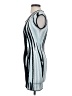 Parker Graphic Silver Cocktail Dress Size S - photo 5