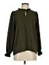 Chenault Green Long Sleeve Blouse Size S - photo 1
