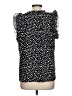 NY Collection Black Sleeveless Blouse Size L - photo 2