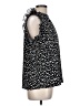 NY Collection Black Sleeveless Blouse Size L - photo 4