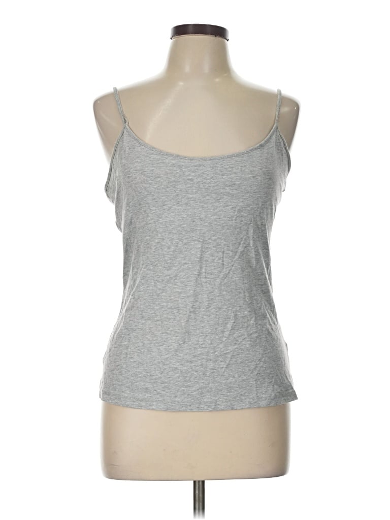 Pre-owned Route 66 Tank Top Silver Strapless Neckline Tops