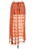 Strawberry 100% Polyester Orange Casual Skirt Size L - photo 1