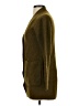 Everlane Solid Green Brown Wool Cardigan Size XXS - photo 5
