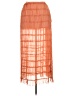 Strawberry 100% Polyester Orange Casual Skirt Size L - photo 2