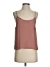 Unbranded 100% Silk Brown Sleeveless Silk Top Size P (petite) - photo 1