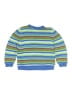 Hanna Andersson 100% Cotton Stripes Blue Pullover Sweater Size 130 cm / US 8 - photo 2