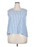 Unbranded Blue Sleeveless Blouse Size XXL - photo 1