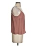 Unbranded 100% Silk Brown Sleeveless Silk Top Size P (petite) - photo 4