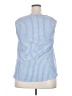 Unbranded Blue Sleeveless Blouse Size XXL - photo 2