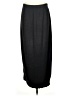 Joan Vass Solid Black Formal Skirt Size S - photo 2