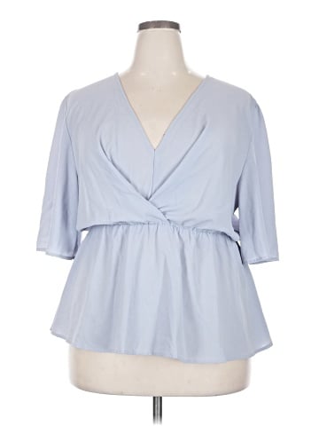 Boohoo 3/4 Sleeve Blouse (view 1)